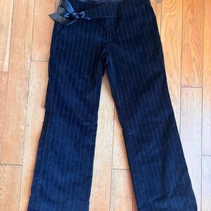 Limited-too Women's Black and Navy Trousers